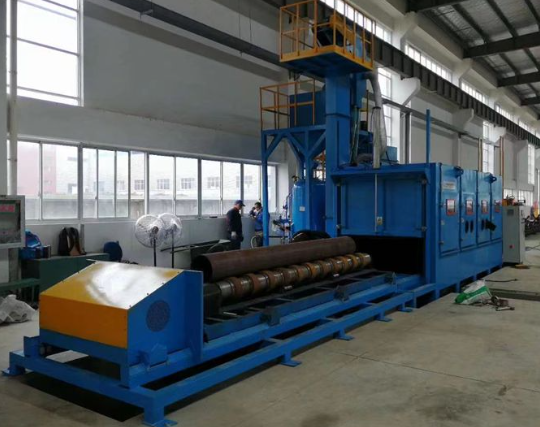 安顺喷砂机在管道除锈中的现场施工应用